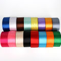 38MM 25Yards Silk Length Meter Satin Ribbon Solid Color Wedding Decorative Gift Box Wrapping Belt DIY Crafts Supplies. 