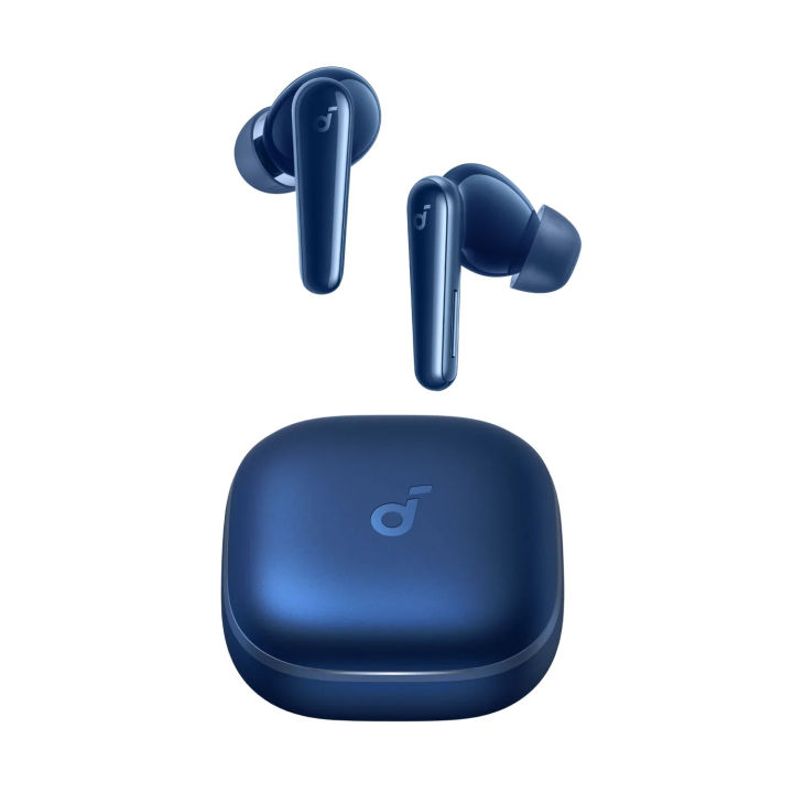 Anker soundcore Liberty 5 Noise-Cancelling Earbuds with Dolby Audio, Ultra long battery life, crystal clear calls, thunderous bass with 18 months warranty - Blue