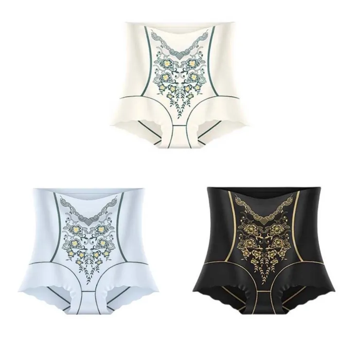 %E3%80%90New%20design%E3%80%91Comfortable%20High%20Waist%20Slimming%20Shaping%20Panties%20Cotton%20Crotch%20Floral%20Flower%20Postpartum%20Body%20Shaper%20Lingerie%20Shapewear%20Butt%20Lifting%20Briefs%20Lady%20-%20Image%203