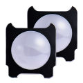 KOKKO 2pcs Panoramic Lens Adhesive Protector Action Camera Accessories Compatible For Insta360 One Rs/r. 