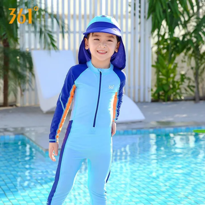 361%C2%B0One-Piece%20Swimsuit%20for%20Children%20Boys%20and%20Girls%20Diving%20Suit%20Children%20Teens%20Babies%20Long%20Sleeve%20Swimming%20Professional%20Training%20Swimsuit%20-%20Image%205