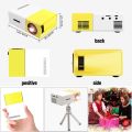 YG300 LED Portable Mini Projector 500LM 3.5mm Audio 320x240 Pixel HD USB Mini YG-300 Projector Home Media Player. 