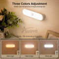 Auoyo LED Long Light 10CM / 30CM Cupboard Wardrobe Bed Light Hanging Magnetic Table Lamp Stepless Dimming USB Rechargeable Eye Protection Reading Study Table Lamp For Room Bedroom. 
