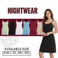 AALYA Night Dress for Girls / Cotton Comfort / Night Dress for Women / Night wear / Ladies wear. 