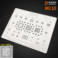 Amaoe Mi1-16 Bga Reballing Stencil For Redmi 9a K50 K40 K30 K20 Note 11 10 7 12 Pro Max 11 Cc9 8 Se Cpu Ram Power Ic Chip. 