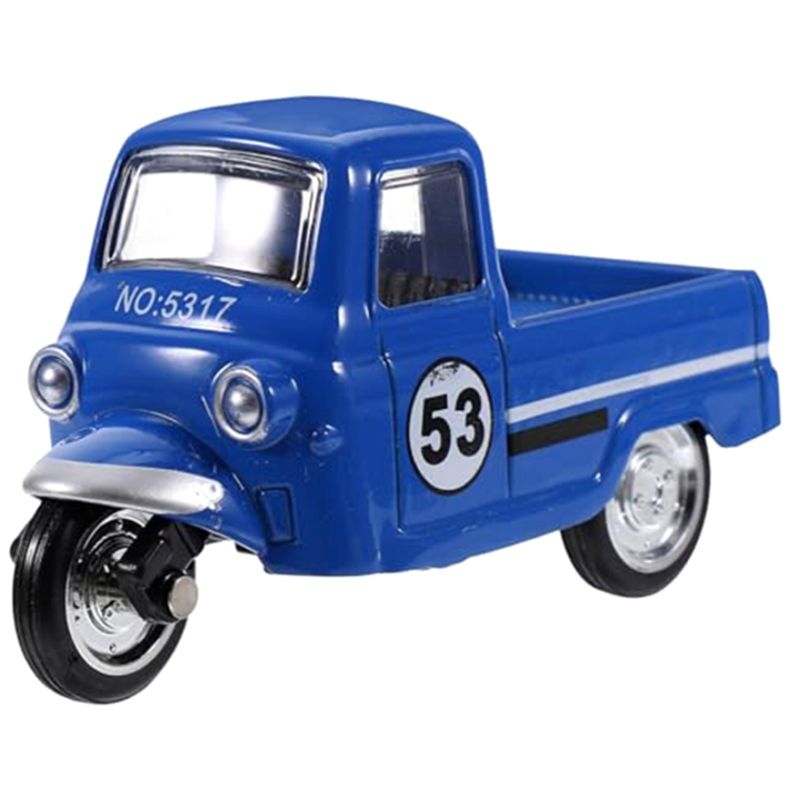 Tricycle Adornment Tricycle Car Model Car Ornament Desktop Car Ornaments Statue C