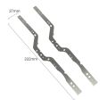 Stainless Steel Chassis Frame Girder Chassis Frame Girder Replace for LDRC LD-P06 LD P06 Unimog 1/12 RC Truck Car Spare Parts Accessories. 