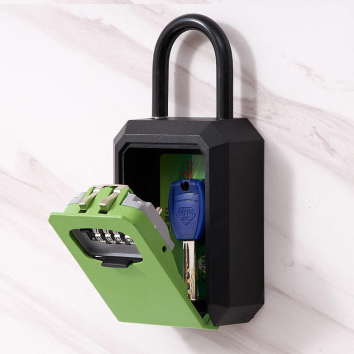 Digit Combination Lock Weatherproof Coffer Gate Key Safe Box Home ...