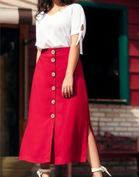 Linen%20Red%20and%20White%20Skirt%20and%20Blouse%20Co%20ord%20Set%20For%20Women%20Casual%20Wear%20Fashionable%20Everyday%20Look%20-%20Image%203