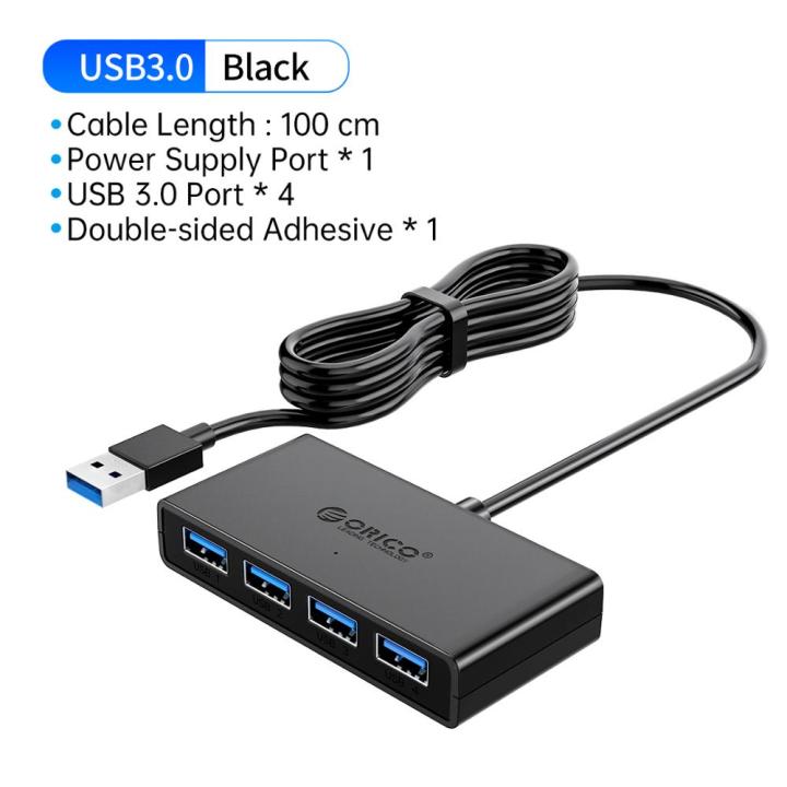 ORICO%20Hub%20USB%20Multi%20USB%203.0%20Hub%20USB%20Splitter%20High%20Speed%204%20Port%20All%20in%20One%20For%20PC%20Windows%20Mac%20Computer%20Accessories%2030/100/150cm%20-%20Image%206