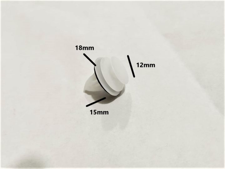 Automotive Plastic Fastener Clip/ Aposting Clip push Type 20Pcs