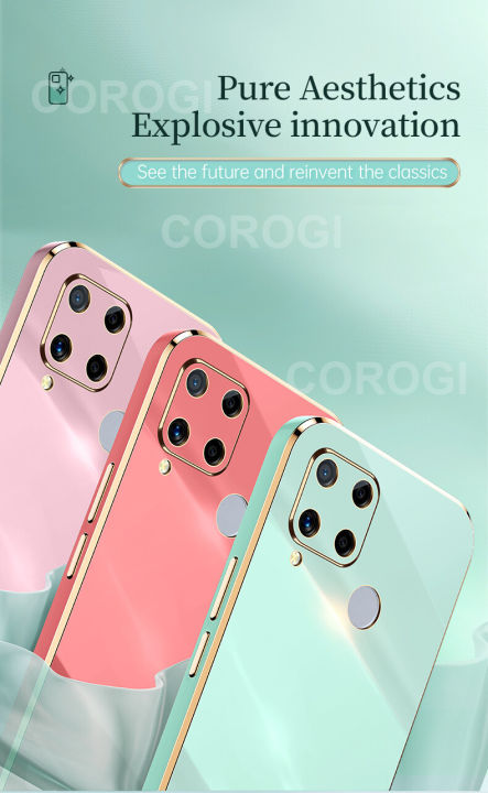 For%20Realme%20C15%20Back%20Cover%20Shiny%20Plating%20Square%20Bumper%20Soft%20Silicone%20Shockproof%20Protective%20Case%20-%20Image%2010