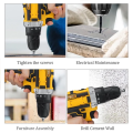 Dewait Original 149V Cordless Drill Set Battery Handheld Drill lmpact Drill Bits Screwdriver Hammer Drill. 