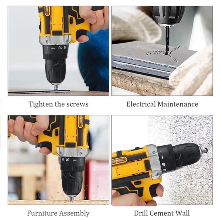 Dewait%20Original%20149V%20Cordless%20Drill%20Set%20Battery%20Handheld%20Drill%20lmpact%20Drill%20Bits%20Screwdriver%20Hammer%20Drill%20-%20Image%207