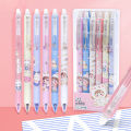1pcs Kawaii Bunny&Girls Cartoon Erasable Gel Pen School Office Supply Stationery Cute Gel Pens Gift Prizes Erasable Pen. 