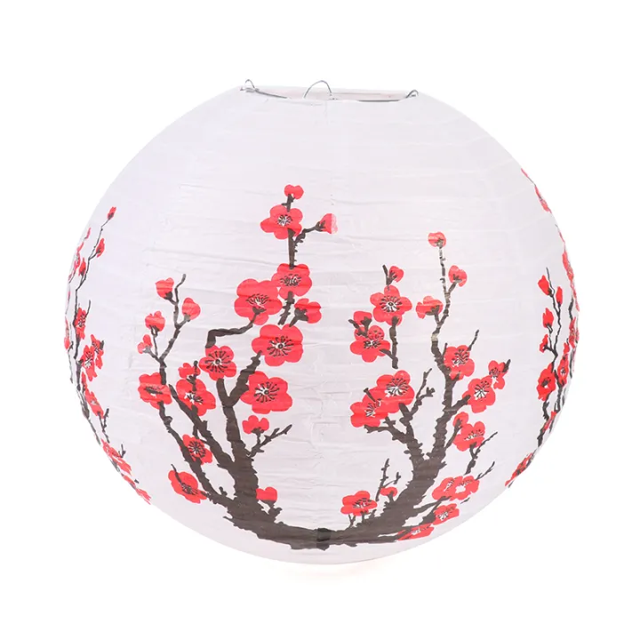 30cm%20Plum%20Blossom%20Round%20Paper%20Lantern%20Lamp%20Shade%20Chinese%20Oriental%20Style%20Light%20QUANYIN%20-%20Image%209