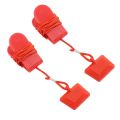 2Pc Treadmill Magnetic Safety Switch Universal Treadmill Emergency Stop Assy. 