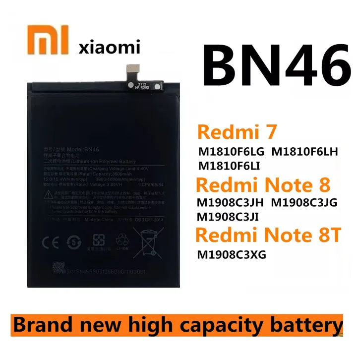 Xiaomi%20Redmi%20Note%208%20Redmi%207%20Note%208T%20Battery%20Model%20Redmi%20%20BN-46%20BN%2046%20BN46%20Battery%20-%20Image%202