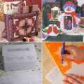 OUMERY 10PCS Mesh Plastic Canvas Sheets 19.6x13 Inch for Embroidery Crafting, Acrylic Yarn Crafting, Knit and Crochet Projects. 