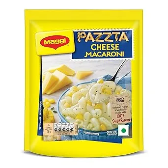 MAGGI Pazzta Cheese Macaroni Pasta, Delicious Italian Style Instant Pasta, Made with 100% Suji & Quality Ingredients, 75g(FROM INDIA) SAM