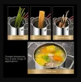 Stainless Steel Deep Fryer With Frying Basket Kitchen Deep Frying Pot Specific Frying Chicken And Other Fryer Pan Cooking Tools. 