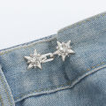 Star Shape Pants Waist Tightener Buckle Adjuster Waistband Jean Buttons Pin Acc QUANYIN. 