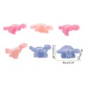 【GlobalTrendz】HBB 6PCS/SET Kids Dinosaur Moulds Plasticine Mould Tools DIY Modeling Clay Animal Kids Educational Toys. 