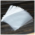 100pcs A4 PP Punched Punch Pockets Folders Filing Wallets Sleeves Bag Transparent 0.03mm. 