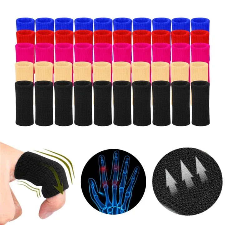 10Pcs%20Elastic%20Sports%20Finger%20Sleeves%20Arthritis%20Support%20Finger%20Guard%20Outdoor%20Basketball%20Volleyball%20Finger%20Protection%20-%20Image%204