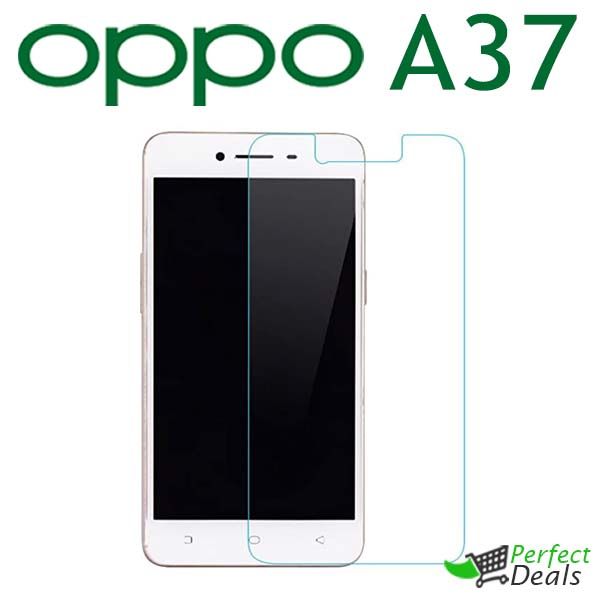 Perfect A37 Anti Scratch 0.3mm Transparent Screen Protection Glass Film Strong Clear Borderless Full Cover 9H Tempered Glass for OPPO A37