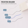 1/2PCS Frosted Eraser Clean Without Leaving Any Trace Erasable Ballpoint Pen Neutral Student School Office Stationery. 