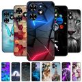 For Infinix Hot 40 Case Hot40 Pro Luxury Phone Silicon Back Cover For Infinix Hot 40 Pro / hot 40i Cases Protective Shell Capas. 