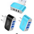 3USB Candy Mobile Phone Tablet Charger 3.1A Fast Charging head Smart Multi-Port USB Travel Quick Fast Charger D-1-19-AB-EU/US 295 L. 