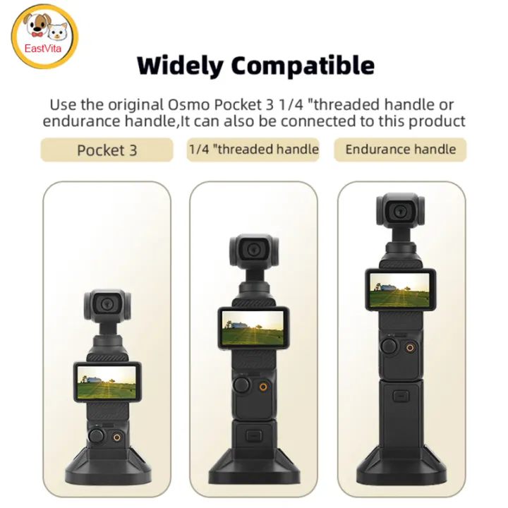 Portable%20Camera%20Mount%20Handheld%20Gimbal%20Base%20Desktop%20Camera%20Stabilizer%20Stand%20Compatible%C2%A0for%20OSMO%20Pocket%203%20Camera%20-%20Image%207