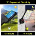 Auoyo Solar Light LED Outdoor Lights 72COB Solar Motion Sensor Flood Light IP65 Waterproof spotlight 3 Modes So-lar Street Lights Wall Lights for Garden. 
