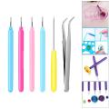 Quilling Paper Tools Pins Slotted Pen Tool Handcraft DIY for Party Wedding 1 Set. 