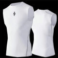 Tight Tank Top Men's Sports Basketball Vest Workout Sleeveless Men's Waistcoat Quick Dry High Stretch Basic Training Wear. 