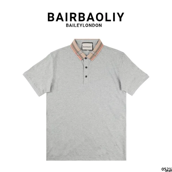 Men's%20affordable%20luxury%20pattern%20classic%20lapel%20polo%20strip%20with%20short%20sleeves%20BAIRBAOLIY%20slim%20high%20quality%20shirt%20summer%20fashion%20-%20Image%204