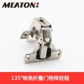 115 135 165 Degree Hinges Folding Two Door Special Angle Special Kitchen Furniture Cupboard Corner Hinge. 