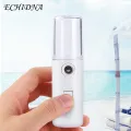 L8 USB Macaron Color Face Steamer Small Size Rechargeable Beauty Instruments Hand-held Facial Humidifier for Travel. 