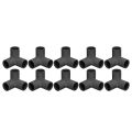 PVC Corner Connector Easy To Connect 3 Way Pipe Fittings for Indoor and Outdoor Use. 