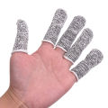 10Pcs Finger Cots Thumb Protector Anti-Cut Fingertips Finger Sleeve Flexible Resistant Protection Finger Cots DIY Work Mzea. 