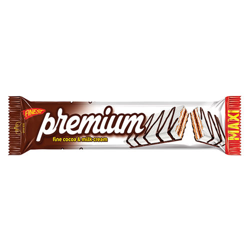 Finest Premium Fine Cocoa & Milk Cream Wafer 40g