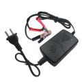 12 V Volt 1A 220V Motor 5ah 7ah 10ah 12ah 17ah Moto 12V1A 1000mA Smart Acid AGM GEL Car Motorcycle Battery Power Charger. 