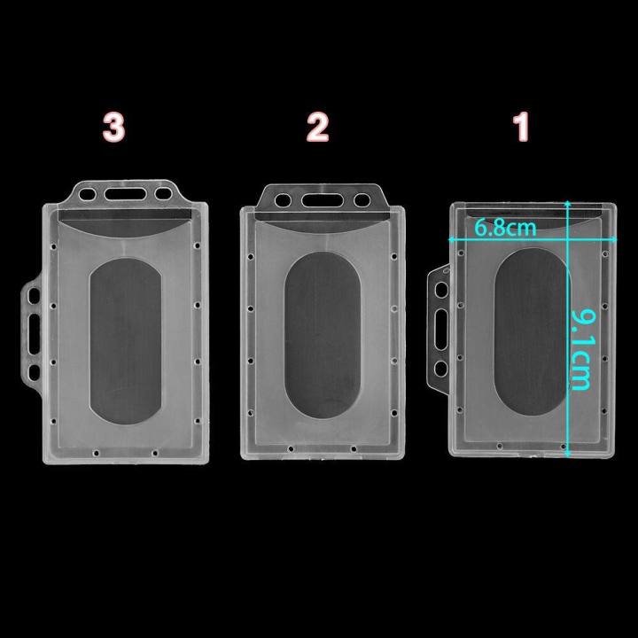 %E3%80%90ALLGOOD%E3%80%911/3pcs%20Acrylic%20Plastic%20Multi-use%20Hard%20Plastic%20Badge%20Work%20%20Holder%20Protector%20Cover%20Case%20%20Holder%20Useful%20Design%20-%20Image%203