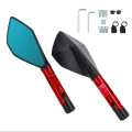 modified side mirrors RIZOMA SIDE MIRROR FOR ANY KIND OF JAPAN AND INDIAN BIKE FULLU ALLOY SIDE MIRROR. 