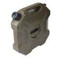 6L Liter Green ATV UTV Motorcycle Spare Can Gas Fuel Tank Plastic Petrol Car Container Petrol Tank Canister. 