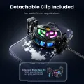 Vention Magnetic Phone Cooler 15W Heat Sink with LED Digital Display Cooling Fan for Gaming Radiator iPhone 17 16 15 14 pro max Samsung S24 Ultra S23 S22 Xiaomi 14 Huawei Mate 60 Clip on Portable USB C Heatsink. 