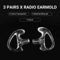 FUFU Soft Earmold Replacing Earpiece Acoustic Coil Audio Kits Headphone Accessories. 