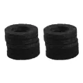 10pcs Black Cotton Felt Mats Trumpet Key Pad For Trumpet Trombone Repair Parts & Accessories. 